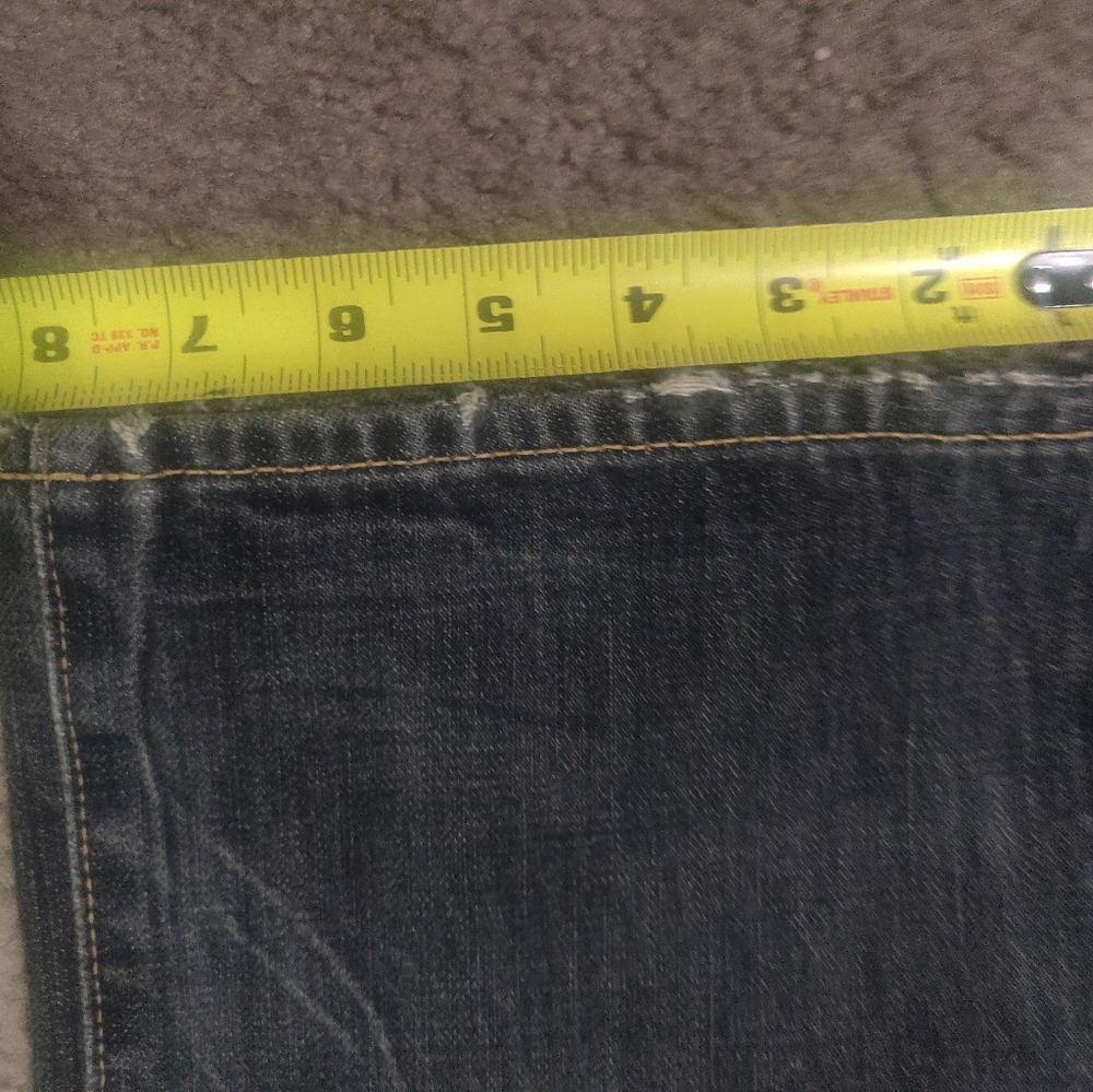 DBL RRL Ralph Lauren Slim Straight Dusty Dark Jns - Picture 8 of 16